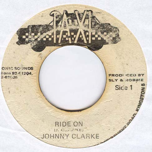 Johnny Clarke : Ride On (7")