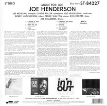 Joe Henderson : Mode For Joe (LP, Album, RE, 180)