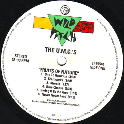 The U.M.C.'s* : Fruits Of Nature (LP, Album)