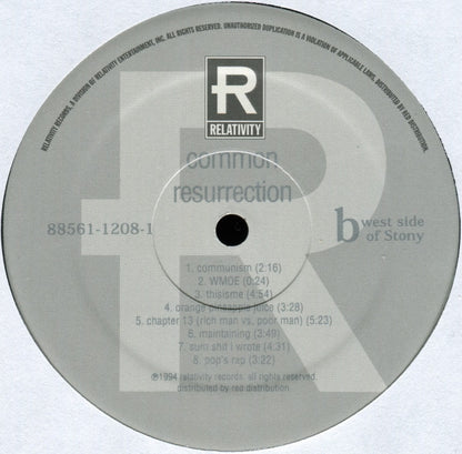 Common : Resurrection (LP, Album, RP)