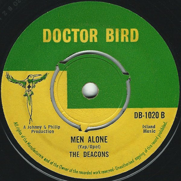 Roland Alphonso And The Soul Brothers / The Deacons : Phoenix City / Men Alone (7", Single, 3 P)