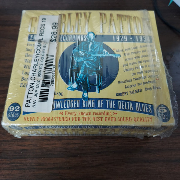 Charley Patton : Complete Recordings 1929 - 1934 (5xCD, Comp, RM + Box, Mono)