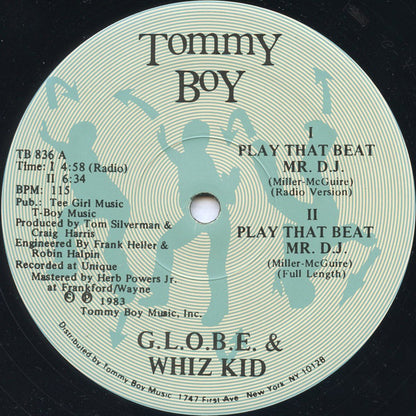 G.L.O.B.E. & Whiz Kid : Play That Beat Mr. D.J. (12", RE)