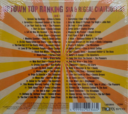 Various : Uptown Top Ranking • Ska & Reggae Chartbusters (2xCD, Comp)