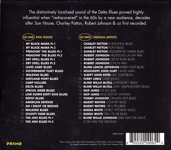 Son House / Various : Son House & The Kings Of The Delta Blues (2xCD, Comp, RM)