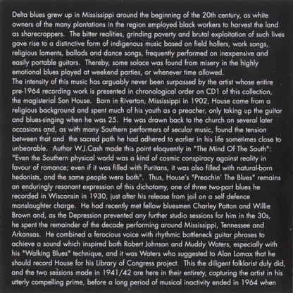 Son House / Various : Son House & The Kings Of The Delta Blues (2xCD, Comp, RM)