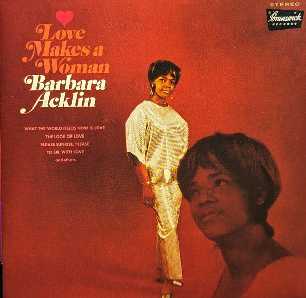 Barbara Acklin : Love Makes A Woman (CD, Album, RE, RM)