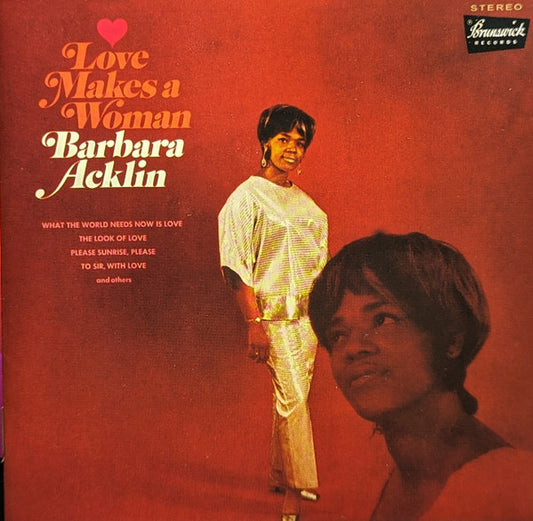 Barbara Acklin : Love Makes A Woman (CD, Album, RE, RM)