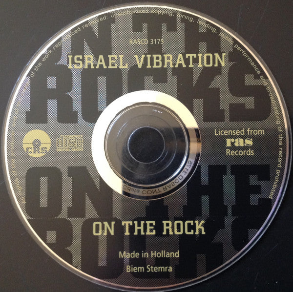 Israel Vibration : On The Rock (CD, Album)