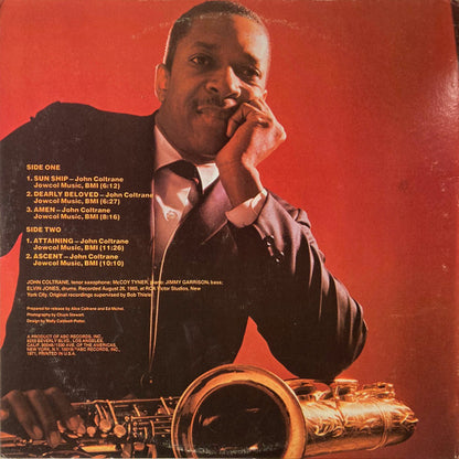 John Coltrane : Sun Ship (LP, Album, RE)