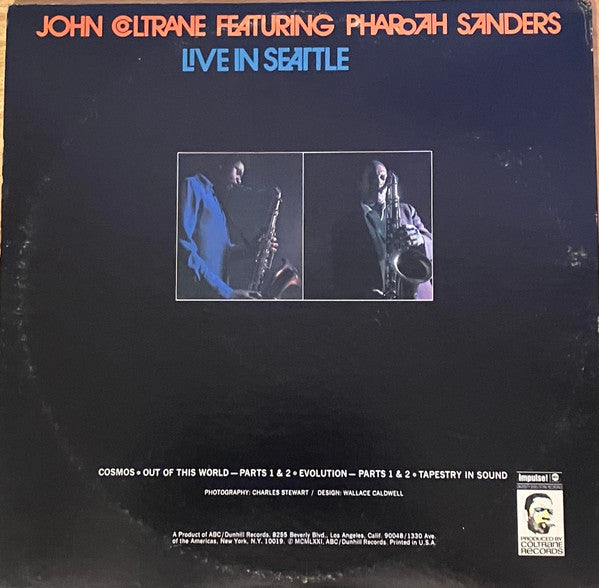 John Coltrane Featuring Pharoah Sanders : Live In Seattle (2xLP)