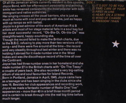 Joyce Bond And The Color Supplement : Wind Of Change (LP, Album)