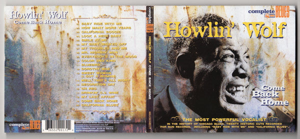 Howlin' Wolf : Come Back Home (CD, Comp, Mono)