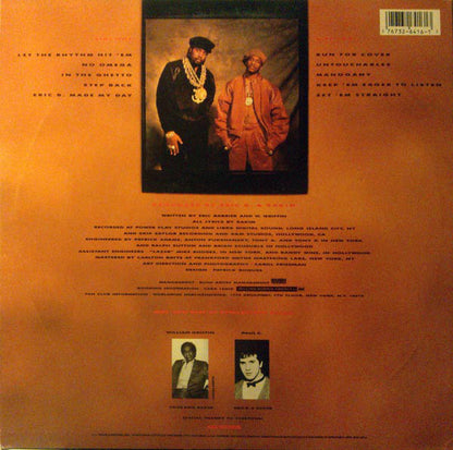 Eric B. & Rakim : Let The Rhythm Hit 'Em (LP, Album, Glo)
