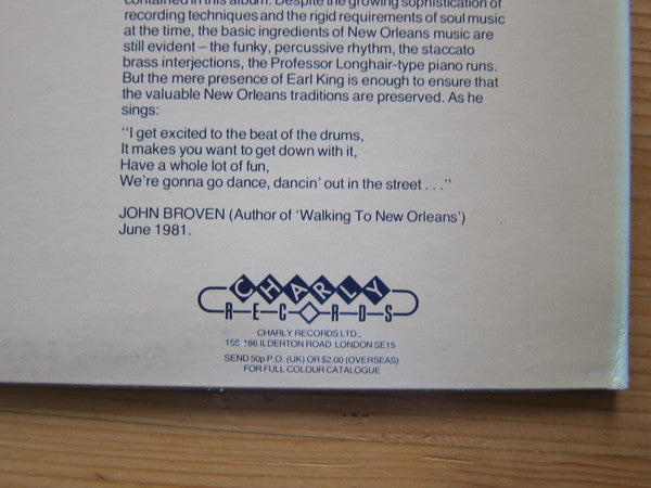 Earl King : Street Parade (LP, Album)