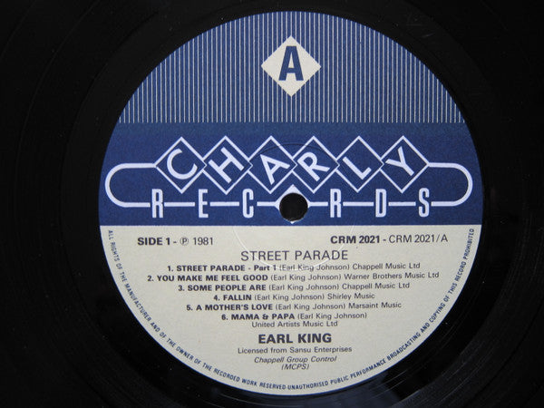 Earl King : Street Parade (LP, Album)