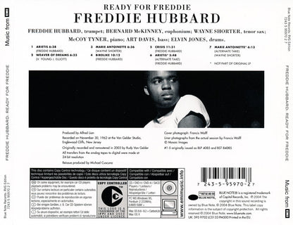 Freddie Hubbard : Ready For Freddie (CD, Album, Copy Prot., RE, RM)