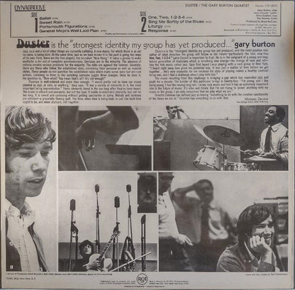 Gary Burton Quartet : Duster (LP, Album)