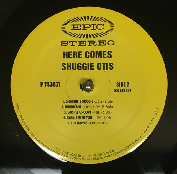 Shuggie Otis : Here Comes Shuggie Otis (LP, Album, Ltd, RE, 180)