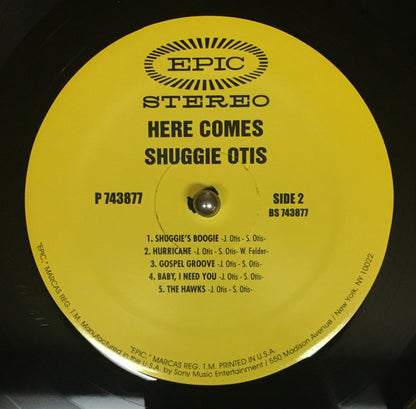 Shuggie Otis : Here Comes Shuggie Otis (LP, Album, Ltd, RE, 180)