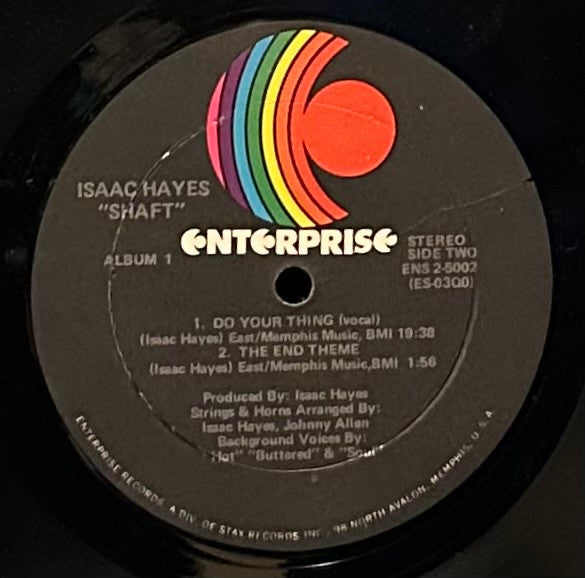 Isaac Hayes : Shaft - Music From The Soundtrack (2xLP, Album, Gat)