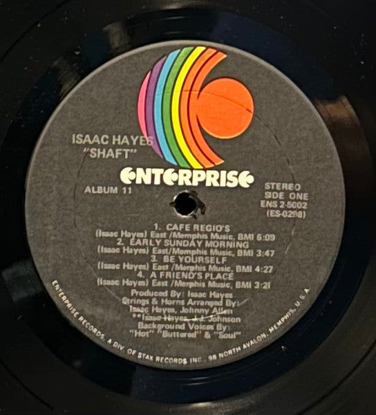 Isaac Hayes : Shaft - Music From The Soundtrack (2xLP, Album, Gat)