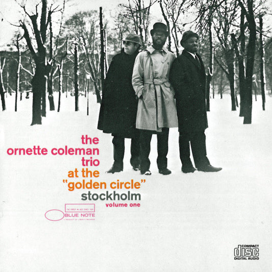 The Ornette Coleman Trio : At The "Golden Circle" Stockholm - Volume One (CD, Album, RE)