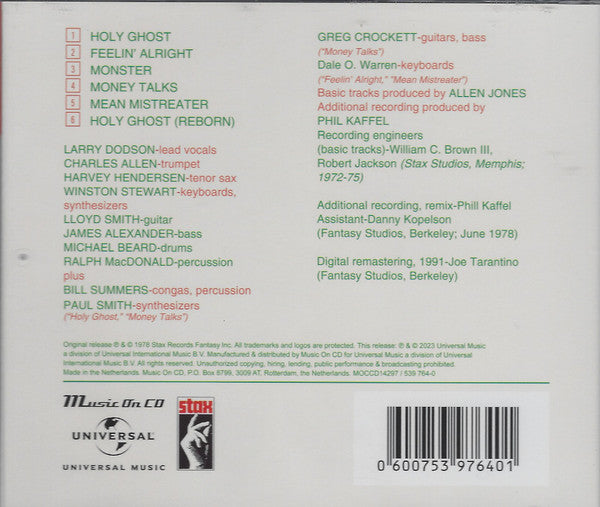 Bar-Kays : Money Talks (CD, Album, RE, RM)