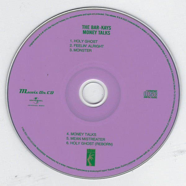 Bar-Kays : Money Talks (CD, Album, RE, RM)