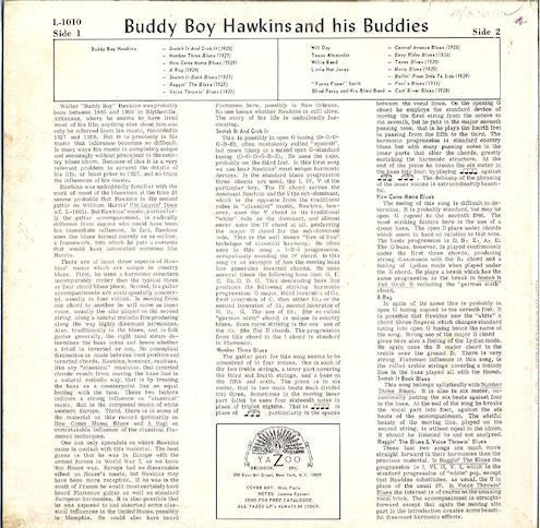 Buddy Boy Hawkins : Buddy Boy Hawkins & His Buddies 1927 - 1934 (LP, Comp, Son)