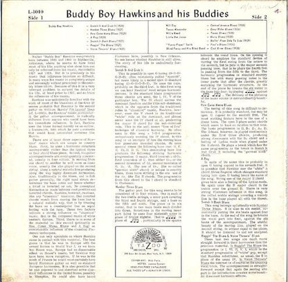 Buddy Boy Hawkins : Buddy Boy Hawkins & His Buddies 1927 - 1934 (LP, Comp, Son)