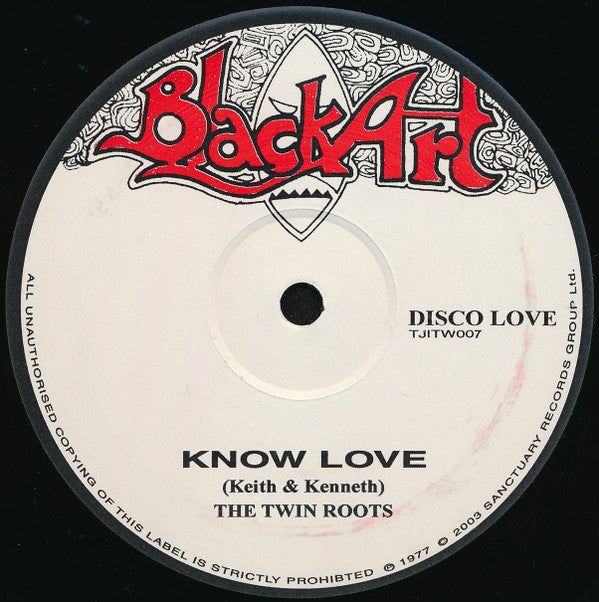 Twin Roots / Watty Burnett : Know Love / Rainy Night In Portland (12", RE)