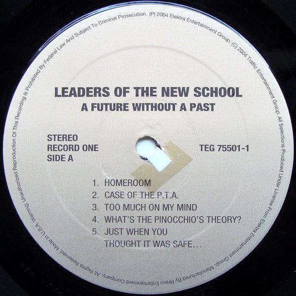 Leaders Of The New School : A Future Without A Past (2xLP, Album, RE)