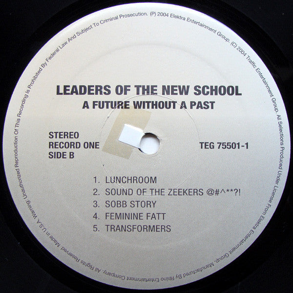 Leaders Of The New School : A Future Without A Past (2xLP, Album, RE)