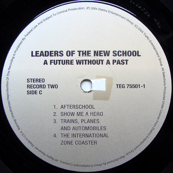 Leaders Of The New School : A Future Without A Past (2xLP, Album, RE)