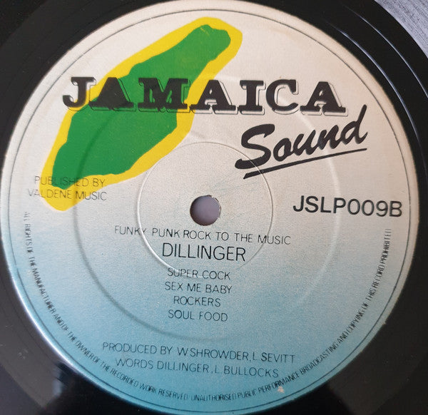 Dillinger : Funky Punk / Rock To The Music (LP, Album)