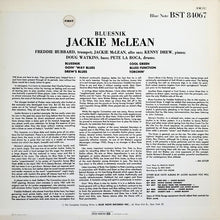 Jackie McLean : Bluesnik (LP, Album, RE)