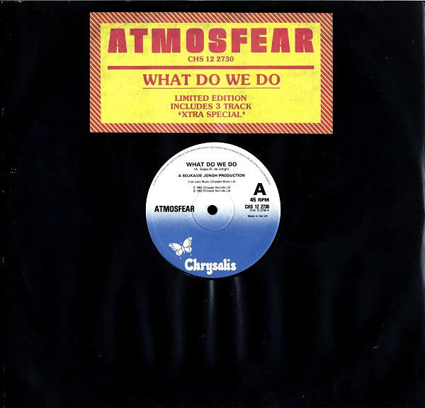 Atmosfear : What Do We Do (12", Ltd)