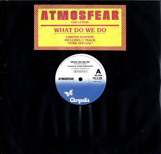 Atmosfear : What Do We Do (12", Ltd)