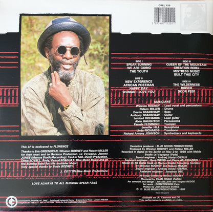 Burning Spear : Live In Paris Zenith 88 (2xLP)