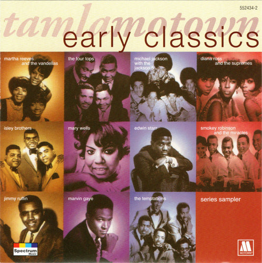 Various : Tamla Motown Early Classics (CD, Comp)