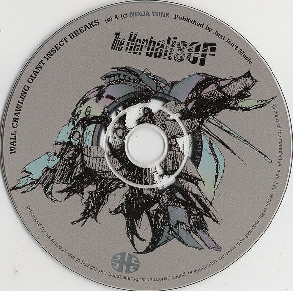 The Herbaliser : Wall Crawling Giant Insect Breaks (CD, Single)