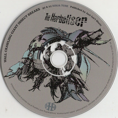 The Herbaliser : Wall Crawling Giant Insect Breaks (CD, Single)