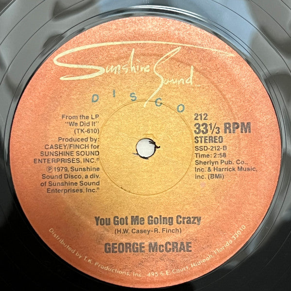 George McCrae : Don't You Feel My Love (12")