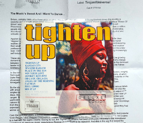 Various : Tighten Up Volume 1 (2xCDr, Comp, Dlx, Ltd, Promo)