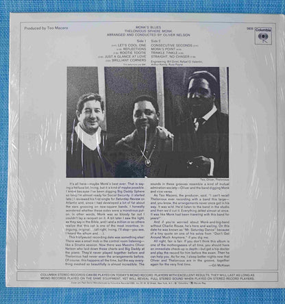 Thelonious Monk : Monk's Blues (LP, Album, Ltd, RE, 180)