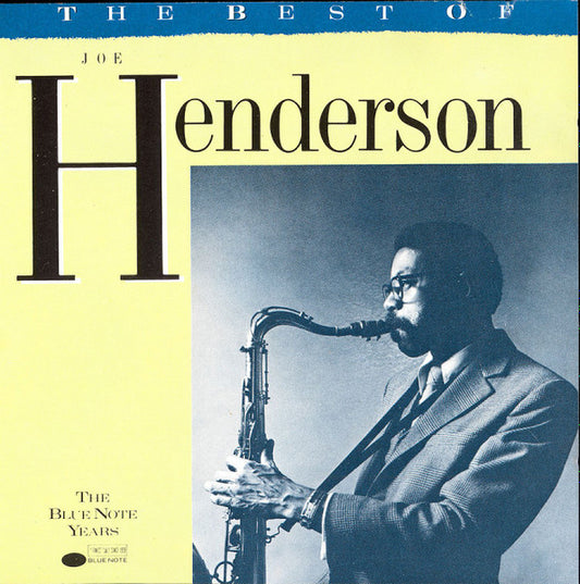 Joe Henderson : The Best Of Joe Henderson (CD, Comp)
