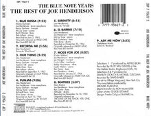 Joe Henderson : The Best Of Joe Henderson (CD, Comp)