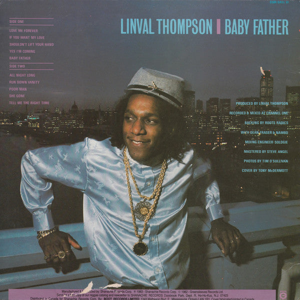 Linval Thompson : Baby Father (LP, Album)
