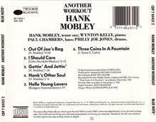 Hank Mobley : Another Workout (CD, Album, RE)